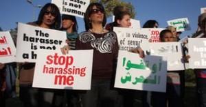 Egyptian women join hands against harassment