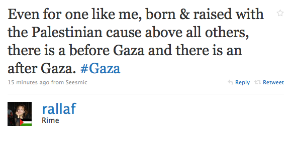 Rime Allaf shares her thoughts on Gaza