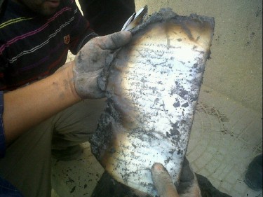 Burnt documents on students with Salafi leanings  