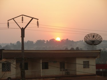 Power lines in Cameroon