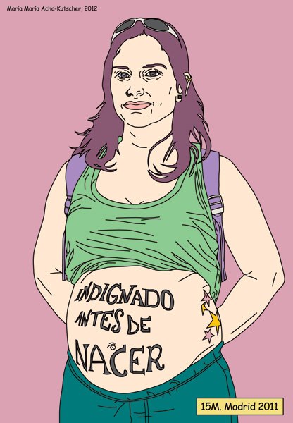 Outraged before being born, by María María Acha-Kutscher (CC BY-NC-ND 3.0)