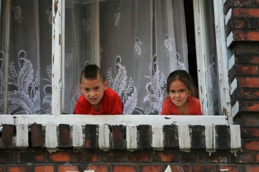 The children of Přednádraží. Photo by Daniela Kantorova.
