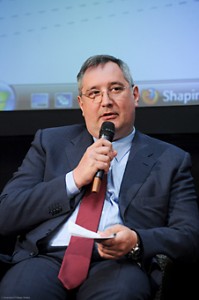 Dmitry Rogozin, as Russian Ambassador to NATO and Special Envoy on missile defense, 29 June 2011, photo by Security & Defence Agenda, CC 2.0.