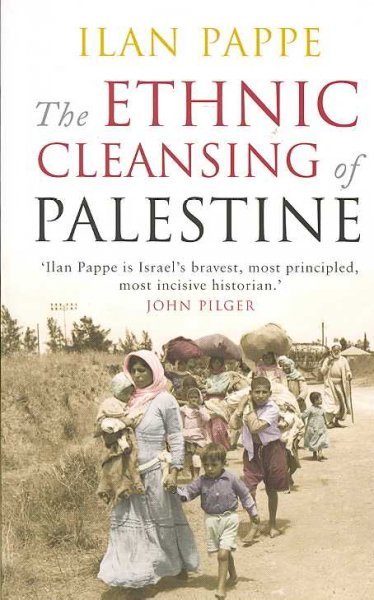 Book cover of 'The Ethnic Cleansing of Palestine' (Source: Wikipedia)
