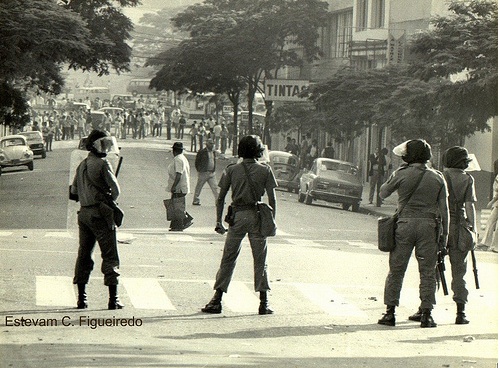 Strikers V Police 1980. Photo by Estevam Cesar, used with permission.