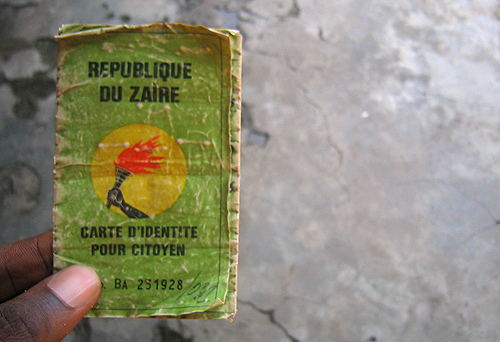Documento di identità della Repubblica Democratica del Congo