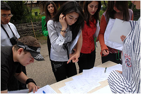 Azerbaijani Participants Registering