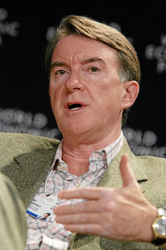 Mandelson\'s pain, where is it from?