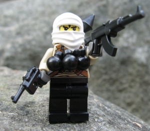 кукла терорист на Ал-Каеда, г. Бел