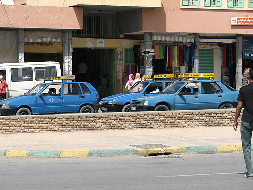 Pequeño taxi, Er-Rachidia, Morocco
