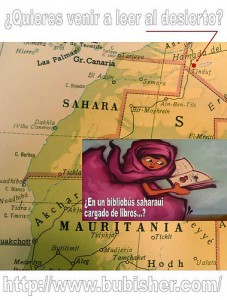 Bubisher, un autobus colmo di libri per i bambini del Sahara Occidentale