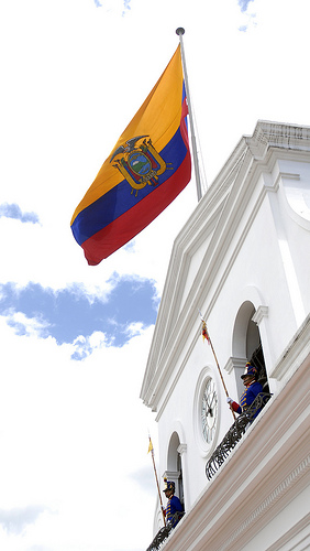 Foto de la Presidencia Ecuatoriana y usada bajo licencia de Creative Commons license. http://www.flickr.com/photos/presidenciaecuador/3480496889/