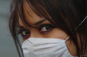 Masked girl in Mexico City by Esparta Palma on Flickr