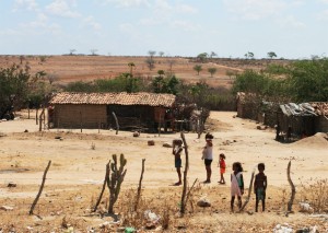 he vast dry zone in Northeastern Brazil, which is not in the urban center, but it also has problems of concentration of income. Photo: Maria Hsu/Creative Commons