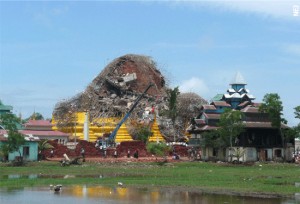 Collapsed Danoke Pagoda