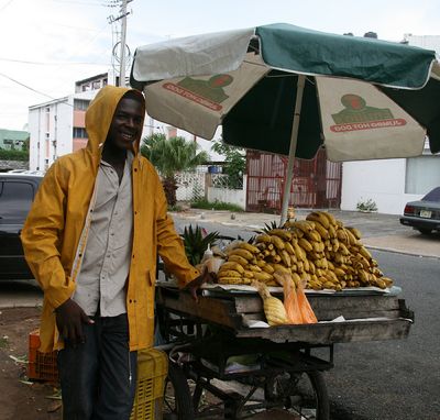 Haitian fruit vendor in the Dominican Republic. Photo by Caymang and used under a Creative Commons license. http://www.flickr.com/photos/dlakme/2903770065/