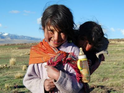 ছবি বারবারা ড্রেক এর সৌজন্যে http://americaninlima.com/2009/07/18/andean-children-cold