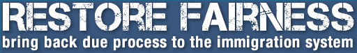 Restore Fairness logo