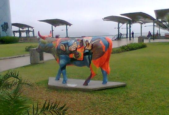 Colorful cow, LarcoMar