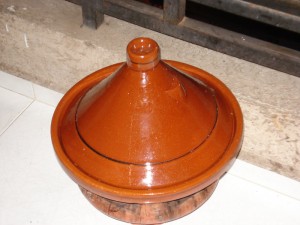 The quintessential ingredient to Moroccan cooking...the tajine!