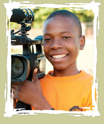 Young Mozambican filmmaker Alcides Soares