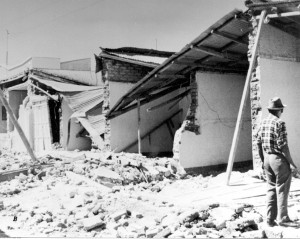 Ciudad de Guatemala tras el terremoto de 1976 (imagen de dominio público).