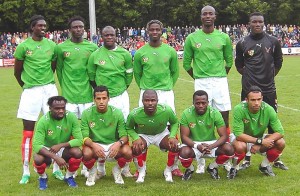 Members of the Togolese national football team before a warm-up match in Biberach/Riss a few days before the World Cup (Source: Wikipedia)