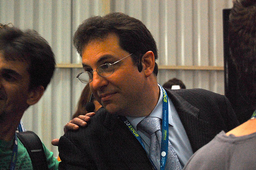 Kevin Mitnick, the greatest hacker in the world. Photo by ManoelNetto on Flickr. Used under a Creative Commons license.