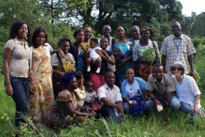 Grupo del taller de Congo-Brazzaville. Foto publicada con permiso de Silence Speaks.