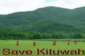 Photo of Kituwah posted in Facebook group by Red Gryphon