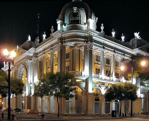 Nebot's administrative headquarters - Guayaquil City Hall. Picture by Flickr user Roofwalker and used under a Creative Commons license.