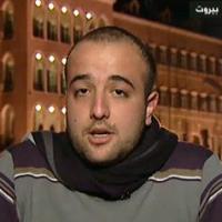 De Libanese blogger en journalist Khodor Salameh (Jou3an)