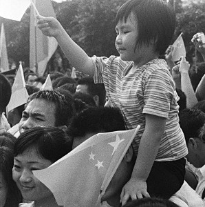 Bambina cinese, foto di Don Weinland