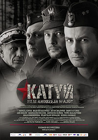 Katyń movie poster, Wikimedia Commons