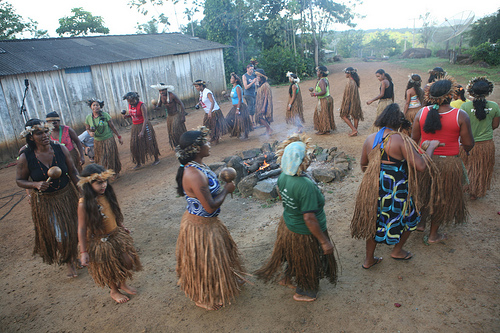 Tupinamba people in Serra do Padeiro, Brazil. Photo used with permission (Sean Hawkey/ACT)