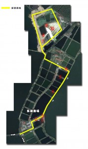 Mappa del progetto di sviluppo dell'East Lake