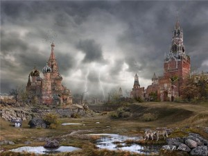 Apocalyptic Red Square, photo by Vladimir Manyukhin