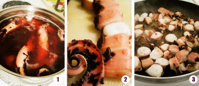 Italian octopus stew by Mariana Flores (Food Junky) and used with permission.