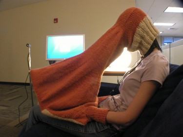 A body-laptop interface, by sternlab.org, photo by Bekathwia