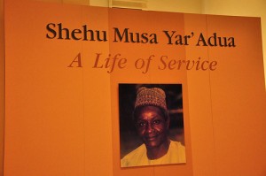 An exhibit at the Shehu Musa Yar'Adua Museum in Nigeria. Photo courtesy of afromusing on Flickr.
