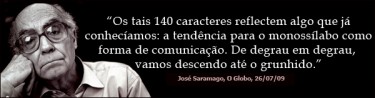 Saramago over Twitter