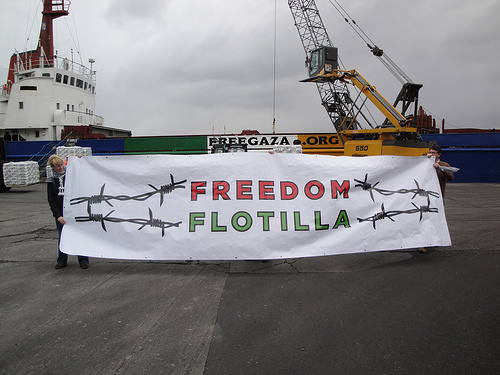 Freedom Flotilla - Banner