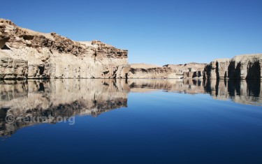 Het meer Band-e Amir, copyright foto Nasim Fekrat (alleen met toestemming gebruiken)