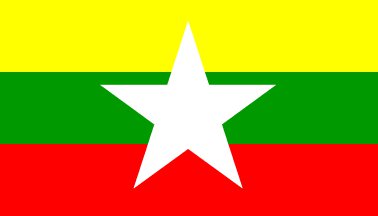 Nieuwe vlag van Myanmar