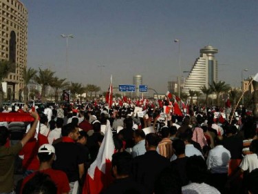 'Now at the Loyalty for the Martyrs march'