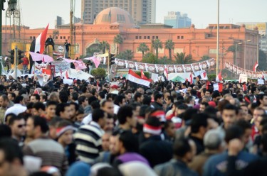 Ongoing protests in Tahrir Square in Cairo by Nour El Refai 
