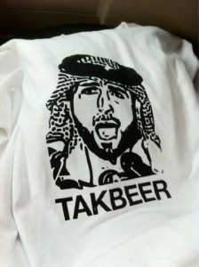 TAKBEER T-shirt for charity