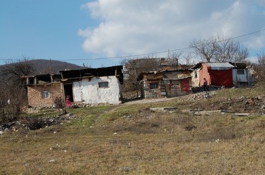Un campo Rom illegale in Slovacchia
