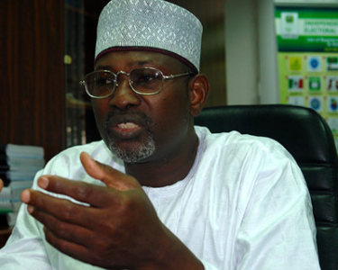 Attahiru Jega, a professor of Political Science and head of the Independent National Electoral Commission.
