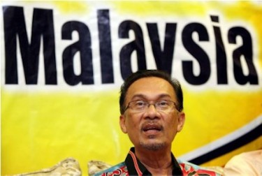 Malaysian opposition leader Anwar Ibrahim. Image by Flickr user KamalSelle (CC BY 2.0).